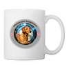 Rhodesian Ridgeback Print Coffee/Tea Mug - white