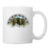 Curly-coated retriever Art Print Coffee/Tea Mug - white