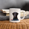 Curly-coated retriever Dog Print Coffee/Tea Mug - white