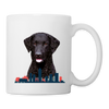 Curly-coated retriever Dog Print Coffee/Tea Mug - white