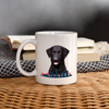 Curly-coated retriever Dog Print Coffee/Tea Mug - white