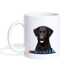 Curly-coated retriever Dog Print Coffee/Tea Mug - white