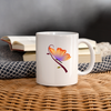 Butterfly Print Coffee/Tea Mug - white