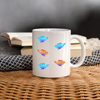 Butterfly Patterns Print Coffee/Tea Mug - white