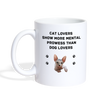 Peterbald Cat Lovers Print Coffee/Tea Mug - white