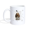 Spinone Italiano Dog Print Coffee/Tea Mug - white