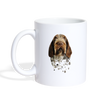 Spinone Italiano Dog Art Print Coffee/Tea Mug - white