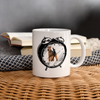 Welsh Terrier Alarm Clock Print Coffee/Tea Mug - white