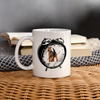 Welsh Terrier Alarm Clock Print Coffee/Tea Mug - white