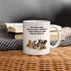 Dog Lovers Print Coffee/Tea Mug - white