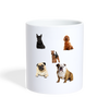 Dog Lovers Print Coffee/Tea Mug - white