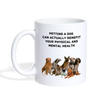 Dog Lovers Print Coffee/Tea Mug - white