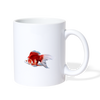 Ryukin Fish Print Coffee/Tea Mug - white
