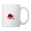 Ryukin Fish Print Coffee/Tea Mug - white