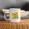 Rosy-faced lovebird Print Coffee/Tea Mug - white