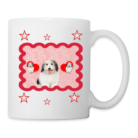 Coton de Tulear Dog Print Coffee/Tea Mug - white