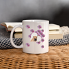 Shar Pei Floral Print Coffee/Tea Mug - white