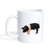 Hampshire pig Print Coffee/Tea Mug - white