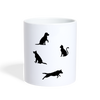 Pets Playing Print Coffee/Tea Mug - white