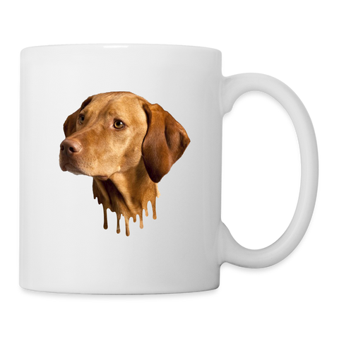 Vizsla Dog Art Print Coffee/Tea Mug - white