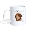 Lagotto Romagnolo Dog Print Coffee/Tea Mug - white