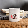 Saluki Dog Print Coffee/Tea Mug - white