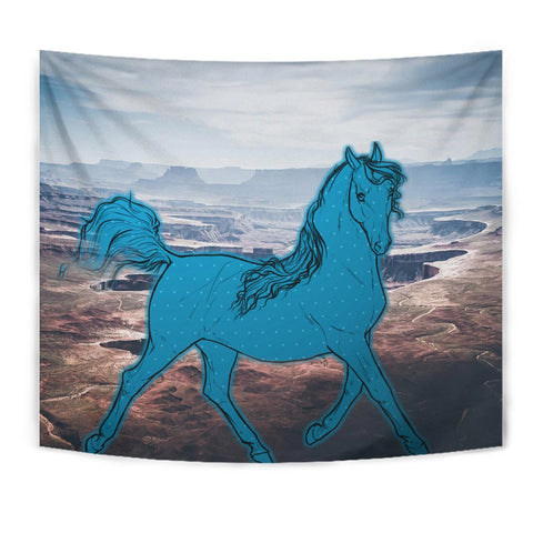Anglo Arabian Horse Print Tapestry