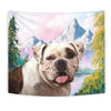 American Bulldog Print Tapestry