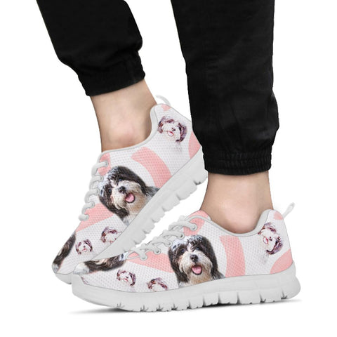 Cute Shih Tzu Dog Print Sneakers