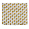 Shiba Inu Dog Pattern Print Tapestry