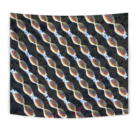 Kissing Gourami Fish Print Tapestry