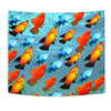 Lovely Platy Fish Print Tapestry