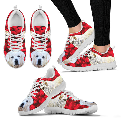 Valentine's Day SpecialGreat Pyrenees Dog Print Running Shoes For Women