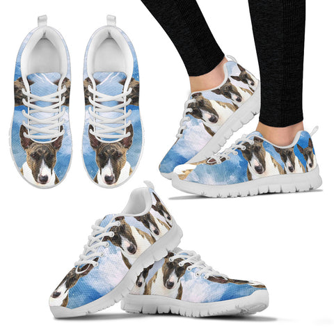 New Customized Bull Terrier3 Print Running Shoes For WomenExpress Shipping Designed By Customer