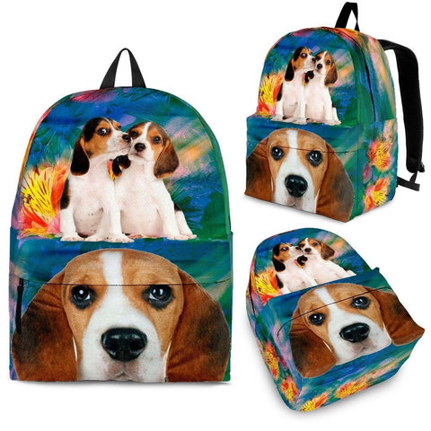 Beagle Dog Print BackpackExpress Shipping