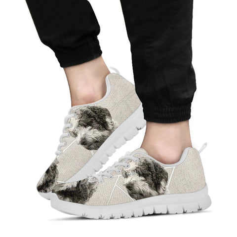 Lovely Spanish Water Dog Print Running Shoes