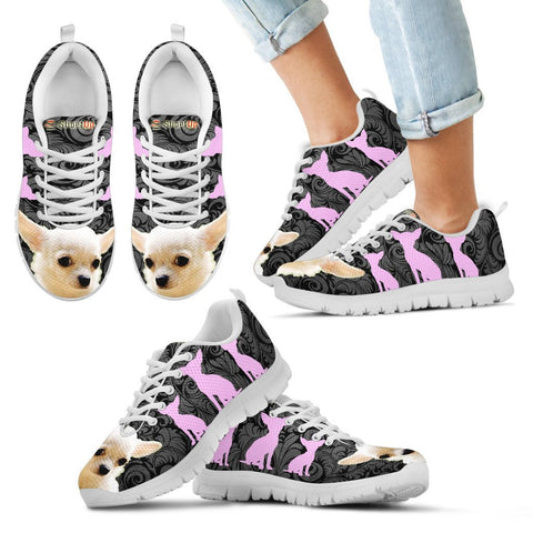 Cute Chihuahua PrintKid's Running Shoes