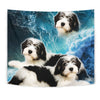 Polish Lowland Sheepdog Tapestry