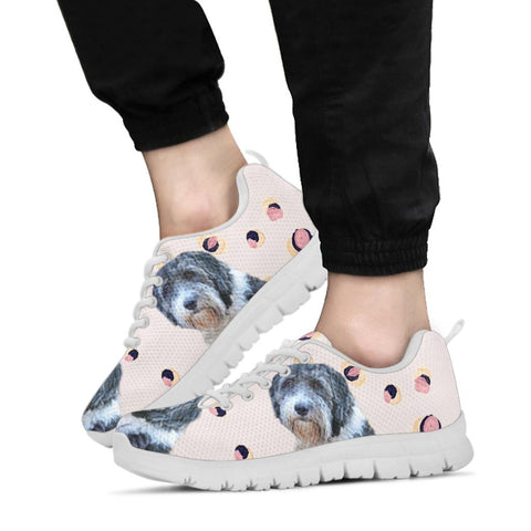 Cute Aussiepoo Dog Print Sneakers