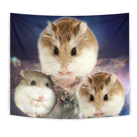 Cute Roborovski Hamster Print Tapestry