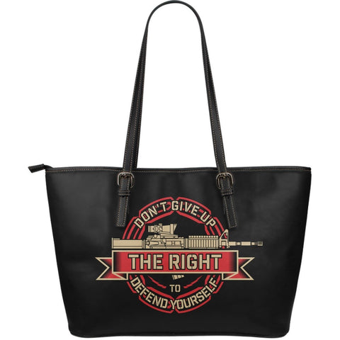 The RightLarge Leather Tote Bag