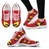 American Goldfinch Bird Christmas Running Shoes For Women