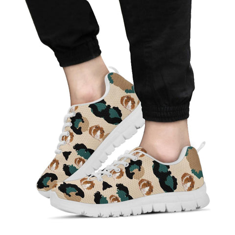 Abyssinian Guinea Pig Patterns Print Sneakers
