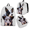 Australian Cattle Dog Print BackpackExpress Shipping