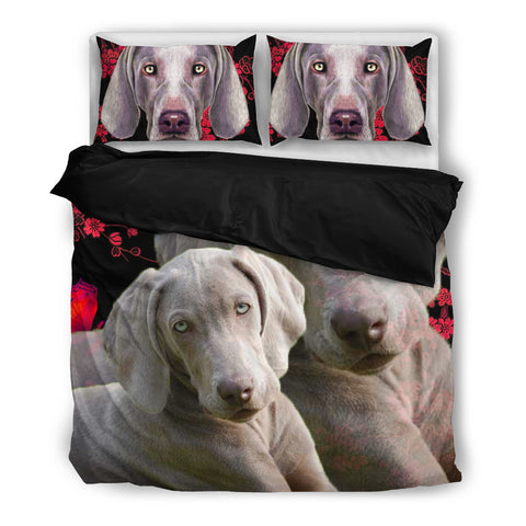 Amazing Weimaraner Print Bedding Set