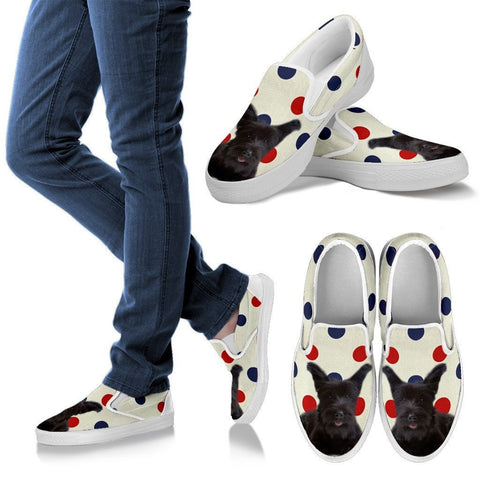 Skye Terrier Print Slip Ons For WomenExpress Shipping