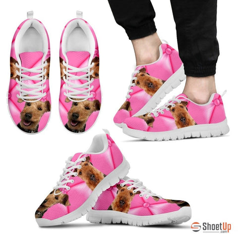 Welsh Terrier Dog Running Shoes For Men