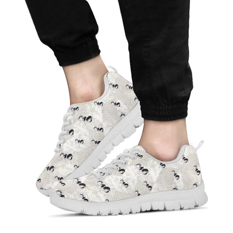 Japanese chin Patterns Print Sneakers