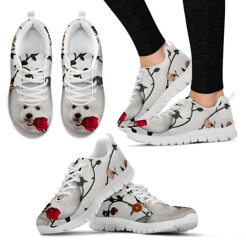 Bichon Frise Dog Running Shoes For Women