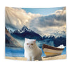 Exotic Shorthair Cat Print Tapestry